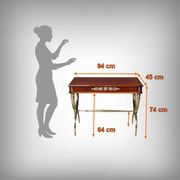 Console en placage d’acajou, style Empire – 1re partie XXe