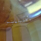 Fifteen amber Duralex model Marguerite plates