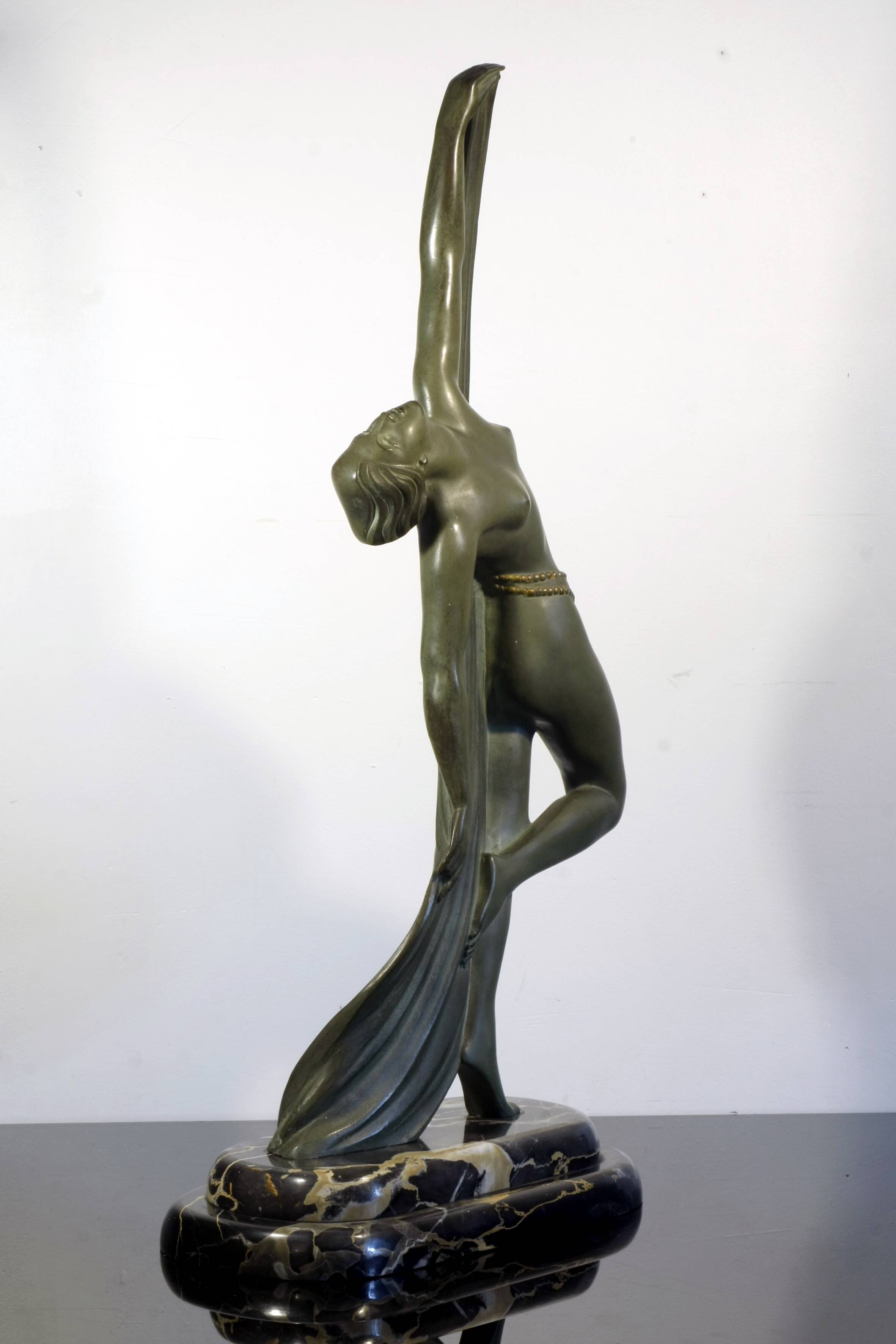 Art Deco sculpture by Phillips (Paul Philippe)