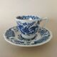 Ridgway "Windsor" English mocha cups blue