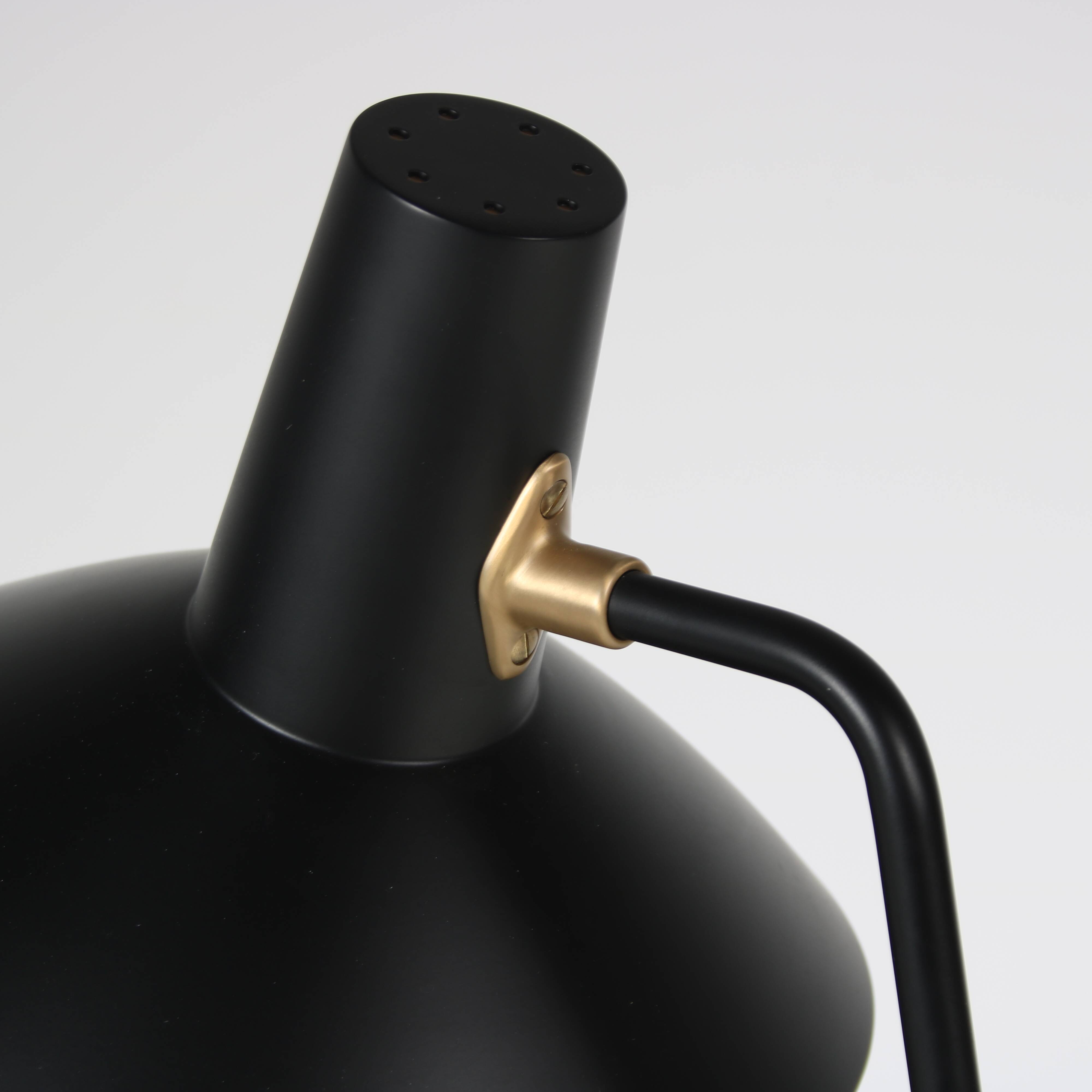 2020s edition of 1950s Floor lamp by Peter Hvidt and Olga Molgaard for & Tradition, Denmark