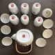 Antique Asian porcelain tea or coffee set