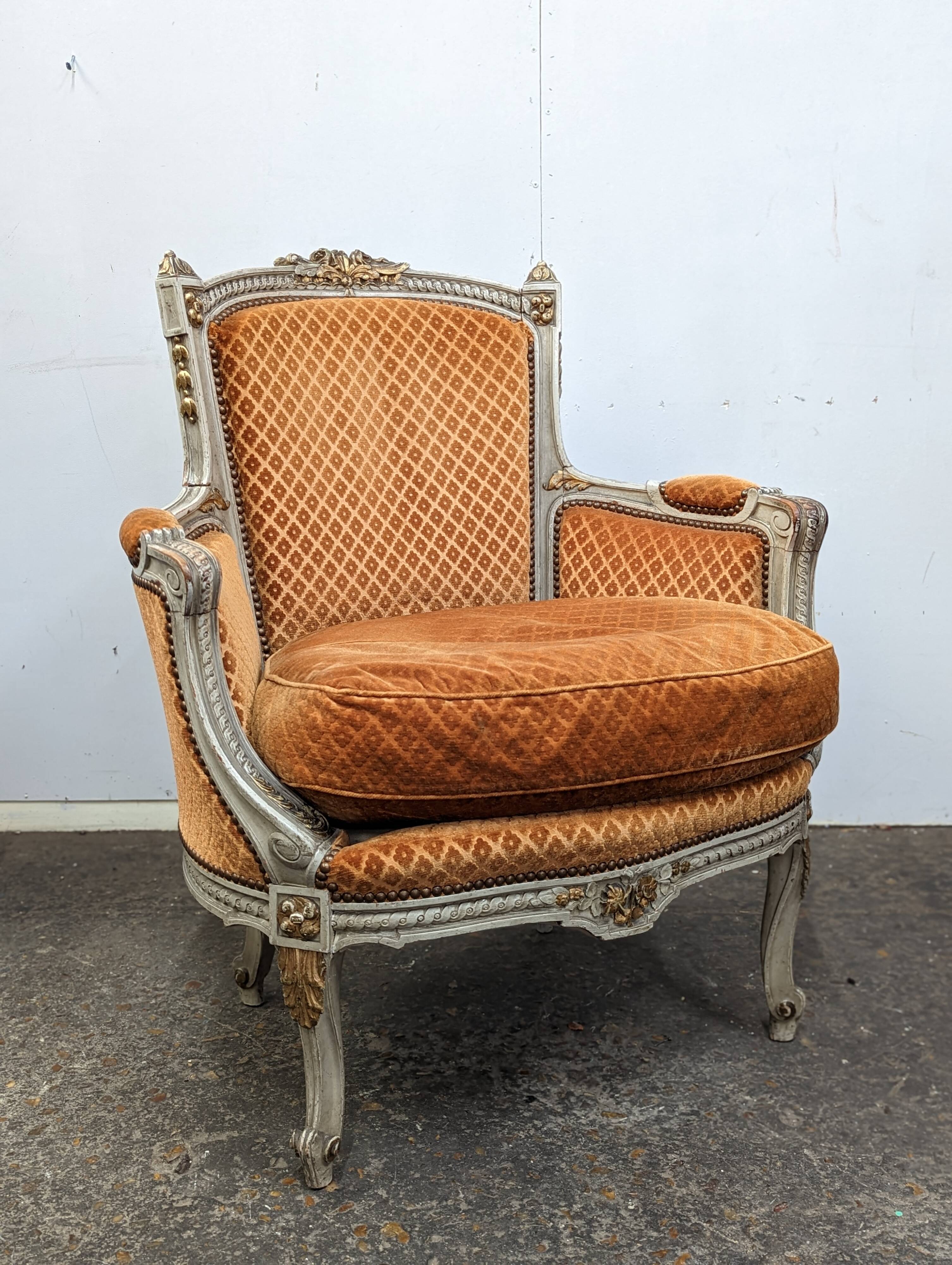 Fauteuil bergere