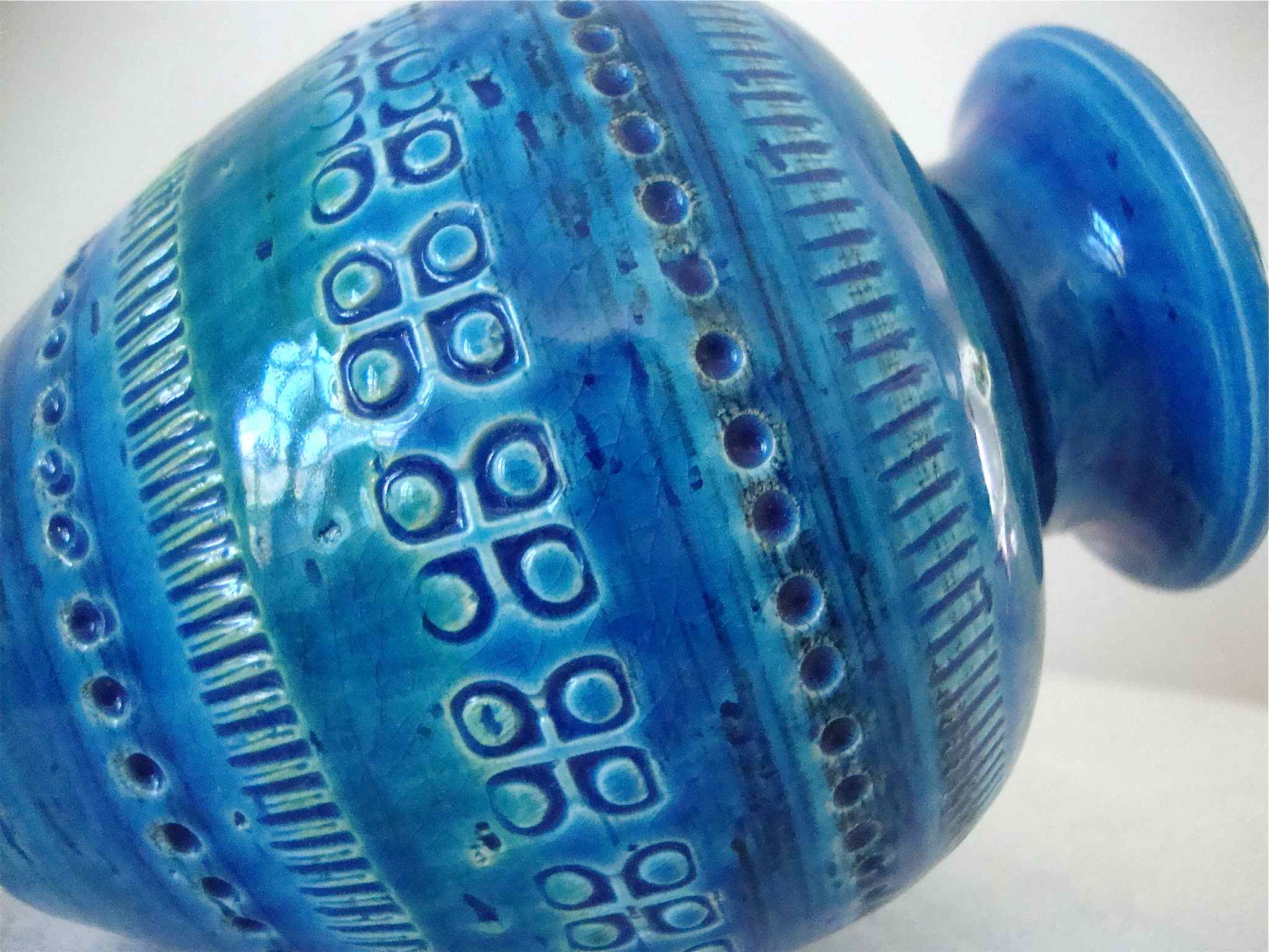 Aldo Londi Rimini blu vase