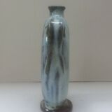 Vernified ceramic vase with handles