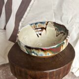 Painted terracotta bowl