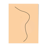 Abstract illustration "The sublime" femininity series