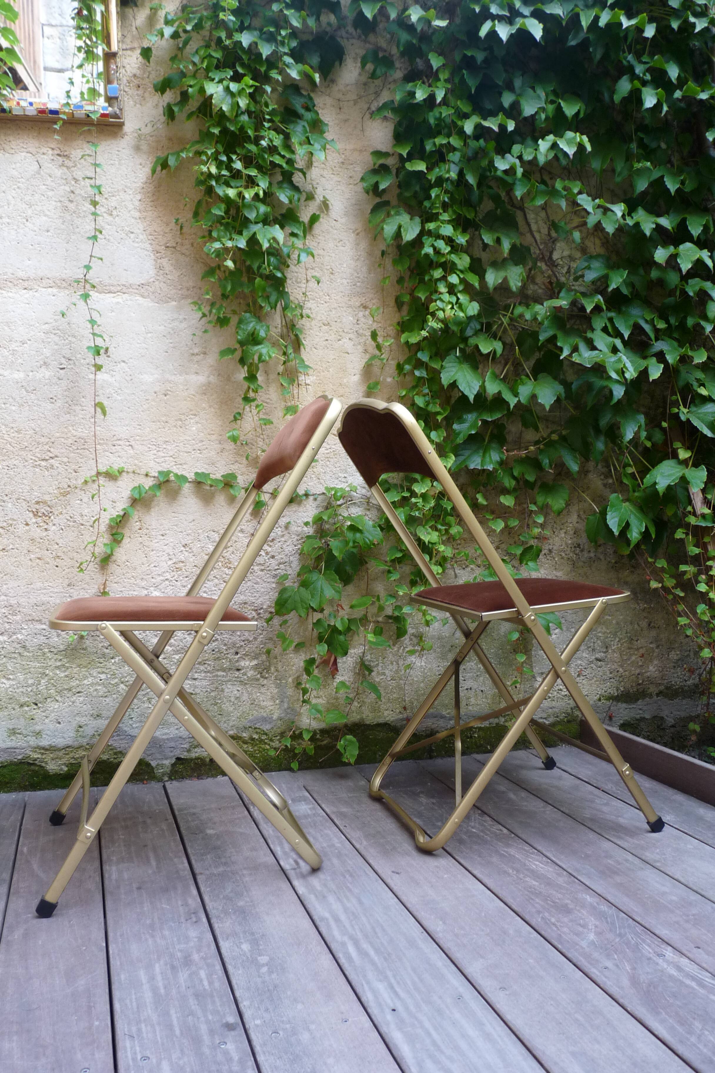 Pair of chairs Chaisor 1970