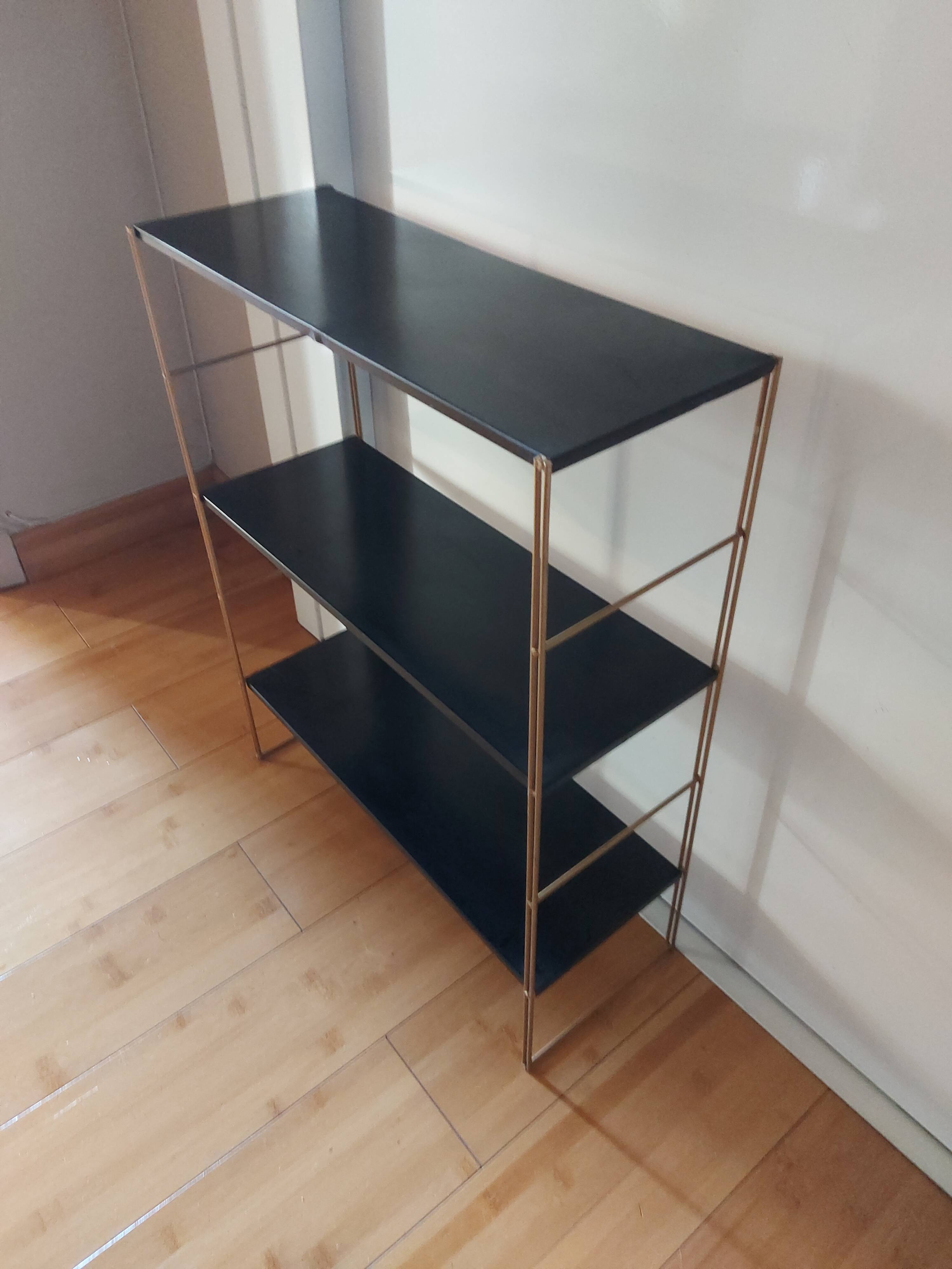 Vintage tomado, brass and metal floors