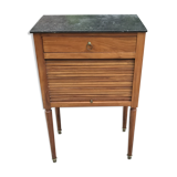 Bedside to curtain top marble