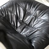 Pair of armchairs and ottomans Nelo Sweden, Sweden, circa 1975