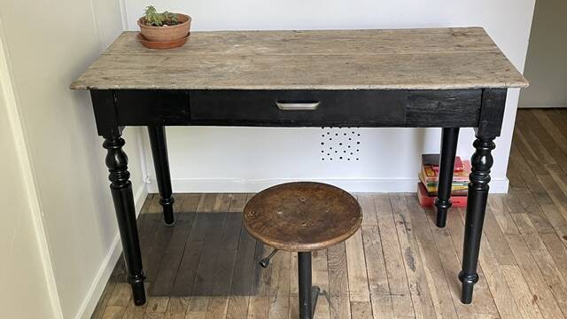 TABLE Desk ANTIQUE Louis Philippe style