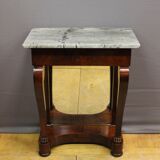 Console d'époque Restauration en acajou XIX