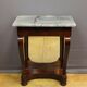 Period console Mahogany restoration XIX