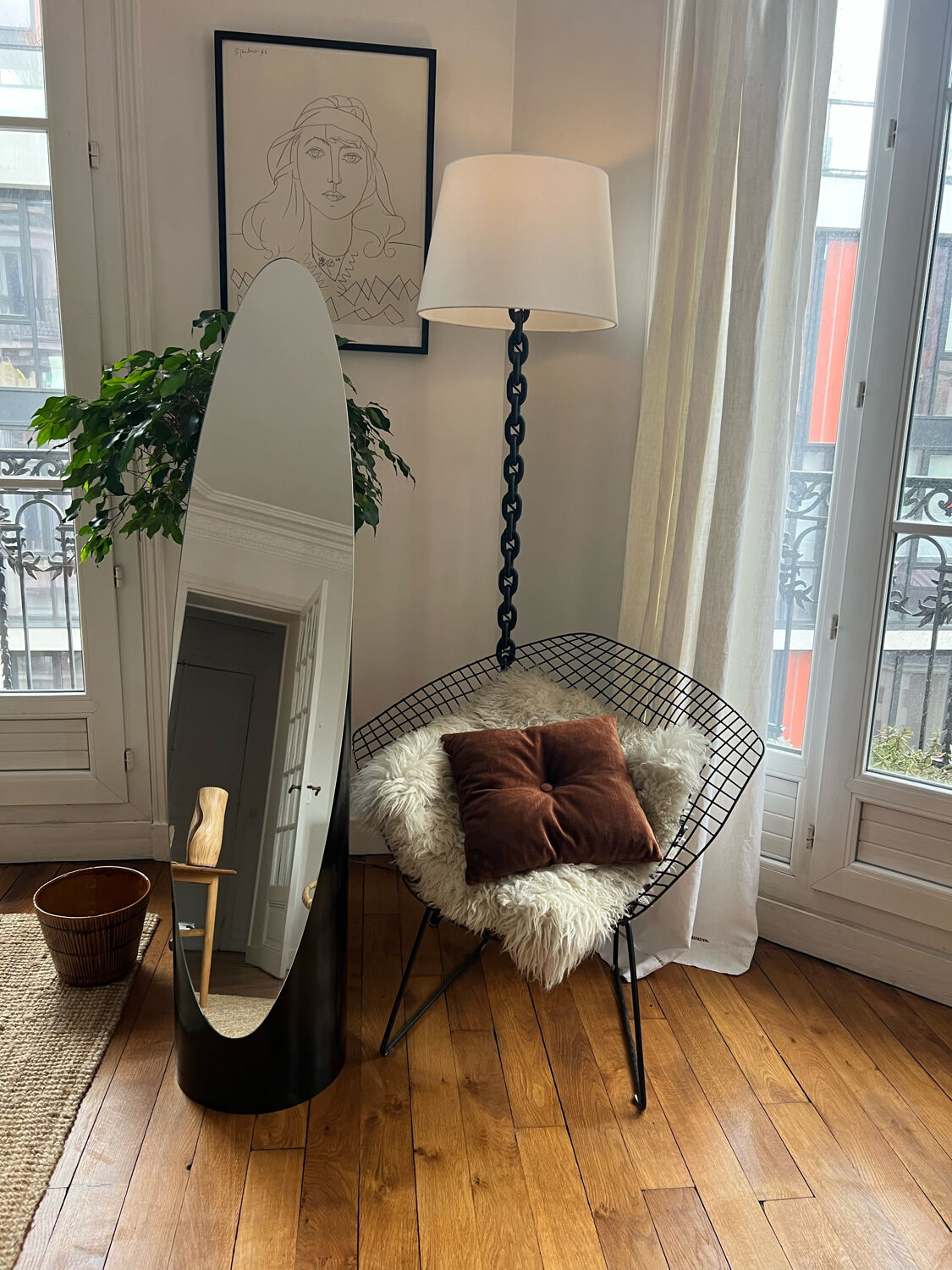 Lipstick mirror psyche seventies black