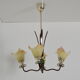 Mid-century Wood Chandelier 1970‘s