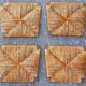 4 Basque oak chairs