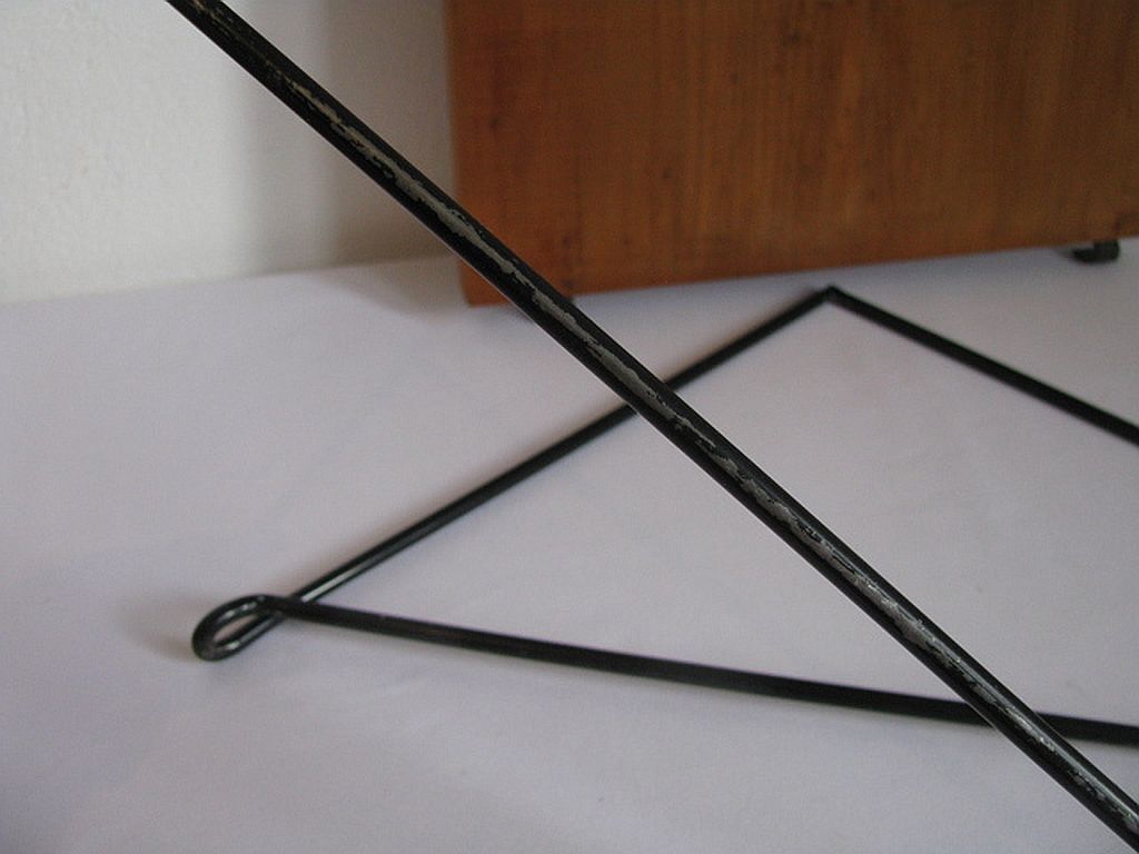 Étagère murale vintage bois 1960