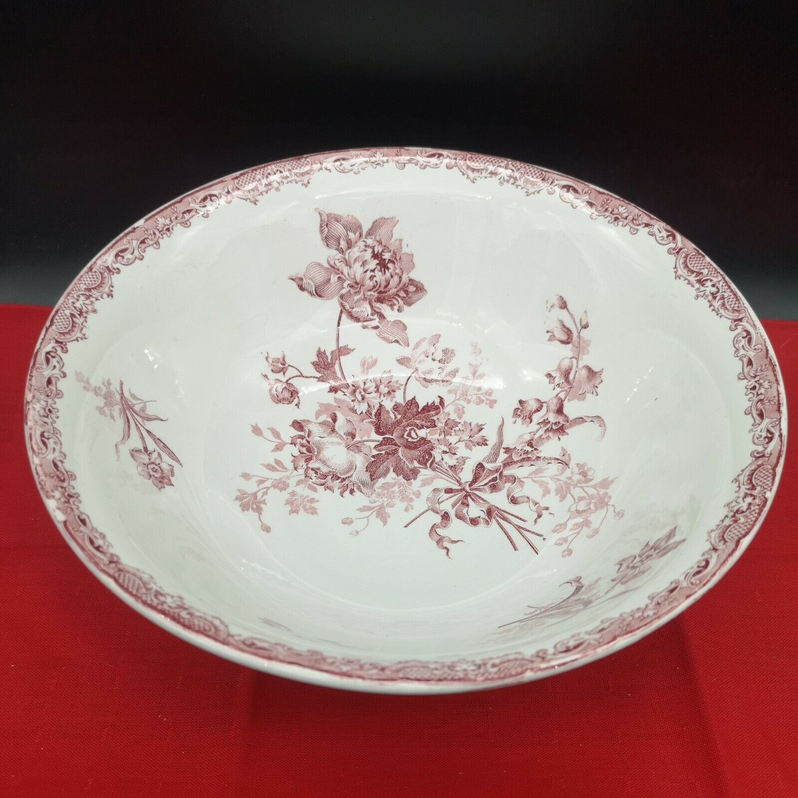 Salad bowl Sarreguemine model Fontanges