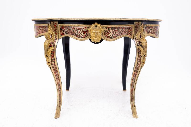 Antique table, France, mid-19th century. After renovation.