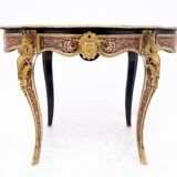 Antique table, France, mid-19th century. After renovation.