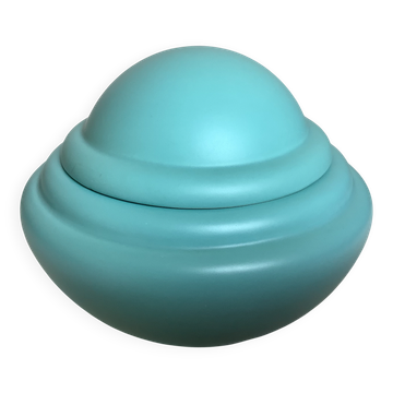 Blue turquoise ring holder tray