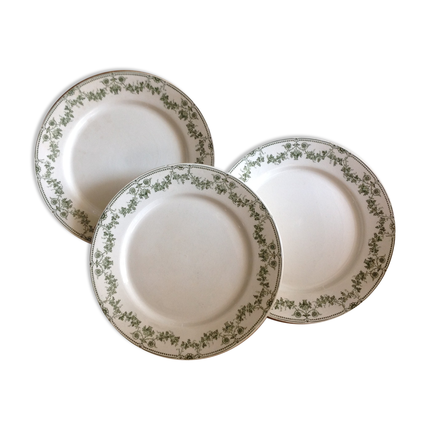 3 flat plates Badonviller champagne
