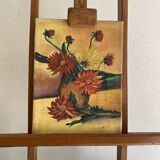 Oil still life, canvas on frame