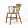Rustic Antique English Countryhouse Captain Armchair