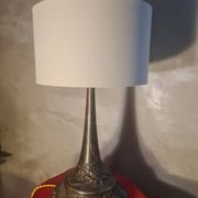 Solid bronze lamp