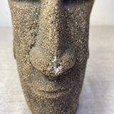 Moai stone statuette