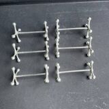 6 Christofle knife holders Atonium model