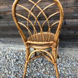 4 rattan chairs and canning