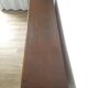 Solid oak sideboard, brutalist and Art Deco work, mid-century.