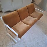 3 seater sofa by Bruce Hannah and Andrew Morrison for Knoll, 1970s.