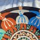 Glazed terracotta dish