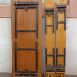 Brewery folding table & 2 benches