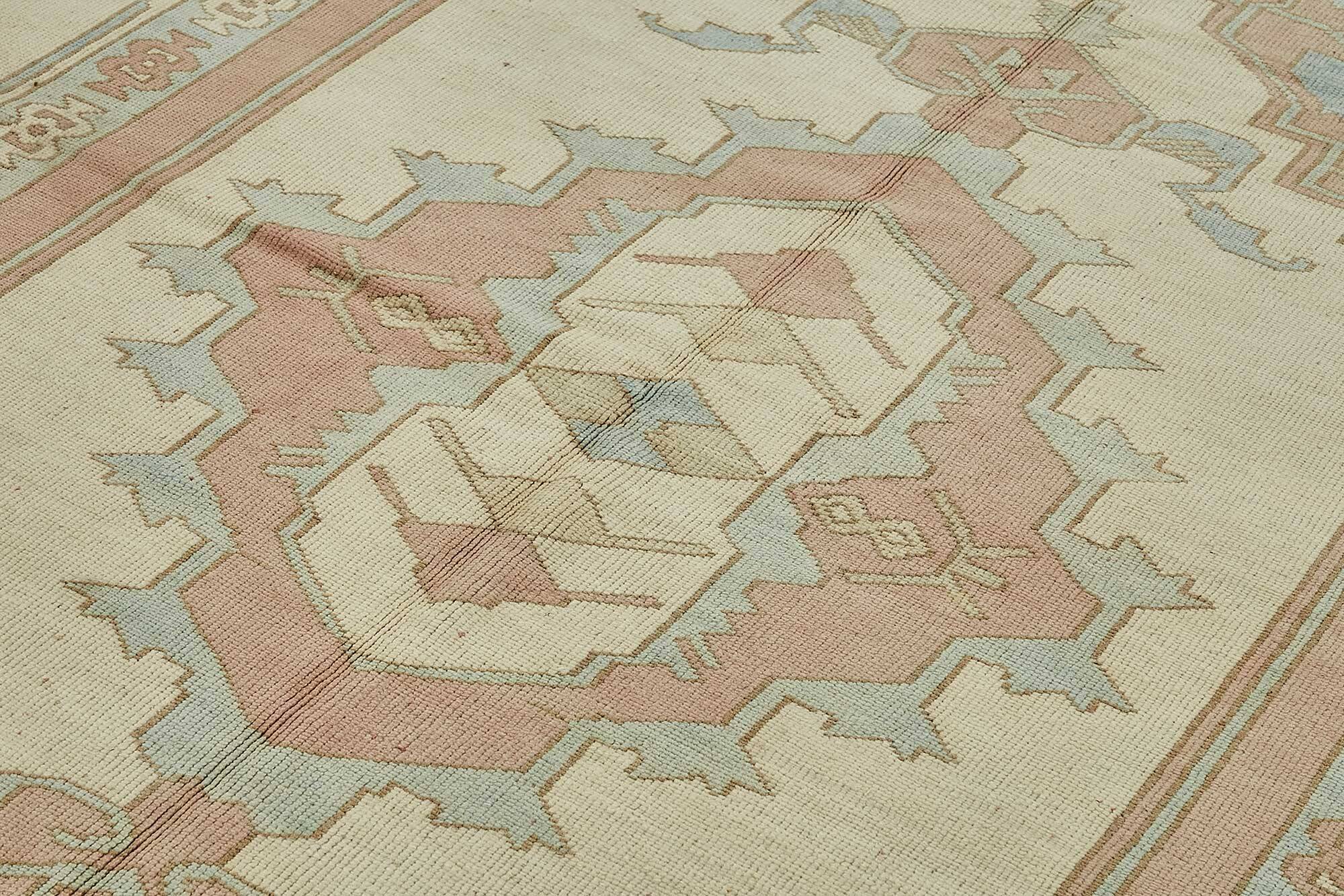 Turkish Vintage Anatolian Rug 222 cm x 285 cm