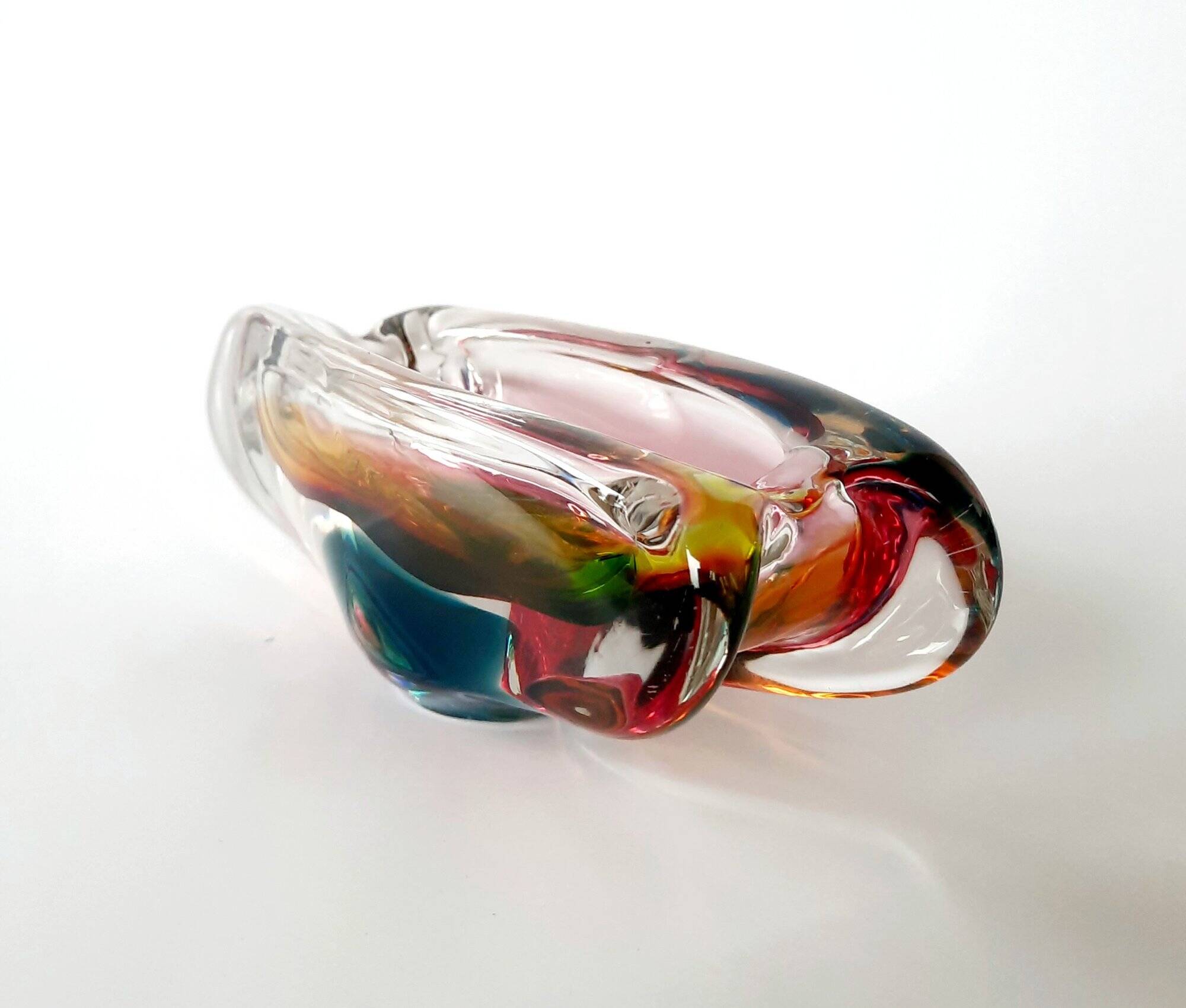 Vintage Cup • Blown Glass • Josef Rozinek • Borske Sklo • 1960