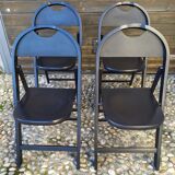 Tric Chairs by Achille Castiglioni for BBB Bonacina, 1965, Set of 4