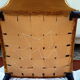 Golden velvet Napoleon III armchair