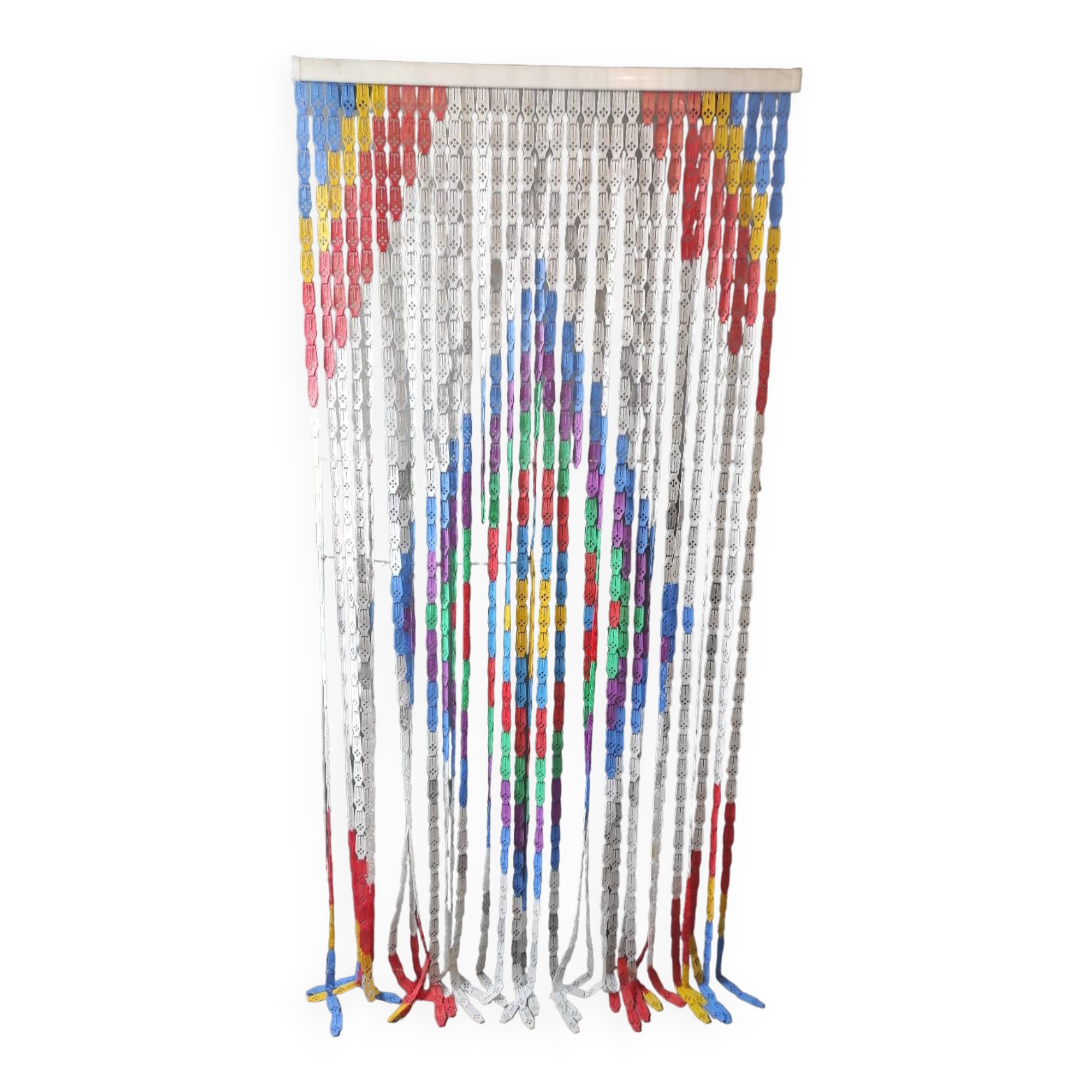 Vintage door curtain