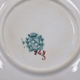 Cup and under cup Sarreguemines décor Minton n°248