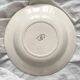Deep ironstone plate "Cherry Tree" Creil and Montereau