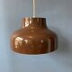Vintage pendant in brown metal