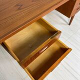 1960s Vintage Minimalistic Danish Teak Writing Desk
