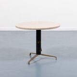 Unique Italian modern marble side table from the 1960s