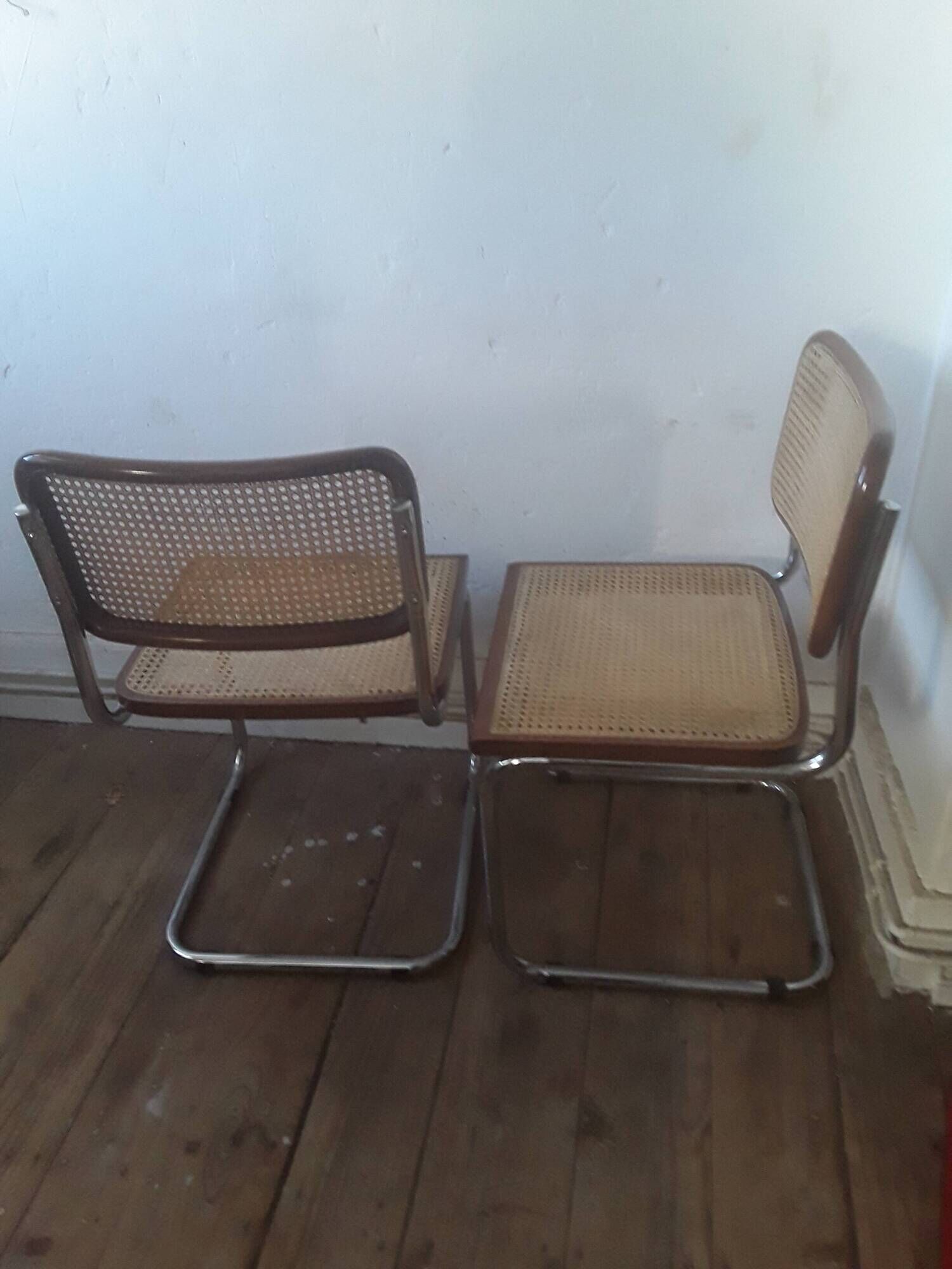 P2aire de chaise B32 Marcel Breuer