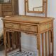 Dressing table or rattan desk