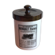 Opaline advertising pot